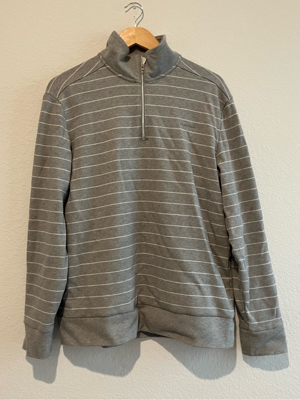Men's Grey Zip Up